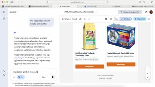 Termékeket tartalmazó hírlevelek készítése