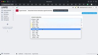 Scriptek beszúrása, egyedi sablon