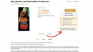 Aktiválható kuponkedvezmény a terméknél