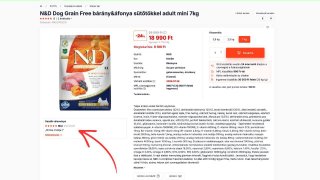 Termékvélemények a termékképek alatt