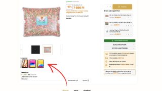 Vélemények képei a termékképek alatt (VIP csomag)